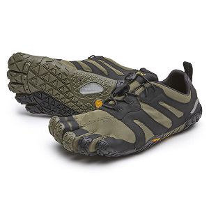 Vibram V-Trail 2.0 Ivy/Black Womens Running Shoes | India-875910